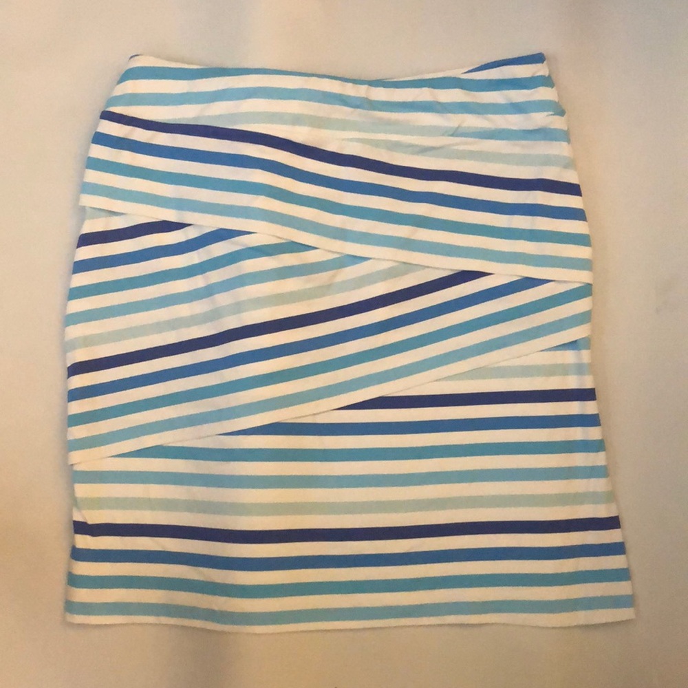 J McLaughlin striped skirt